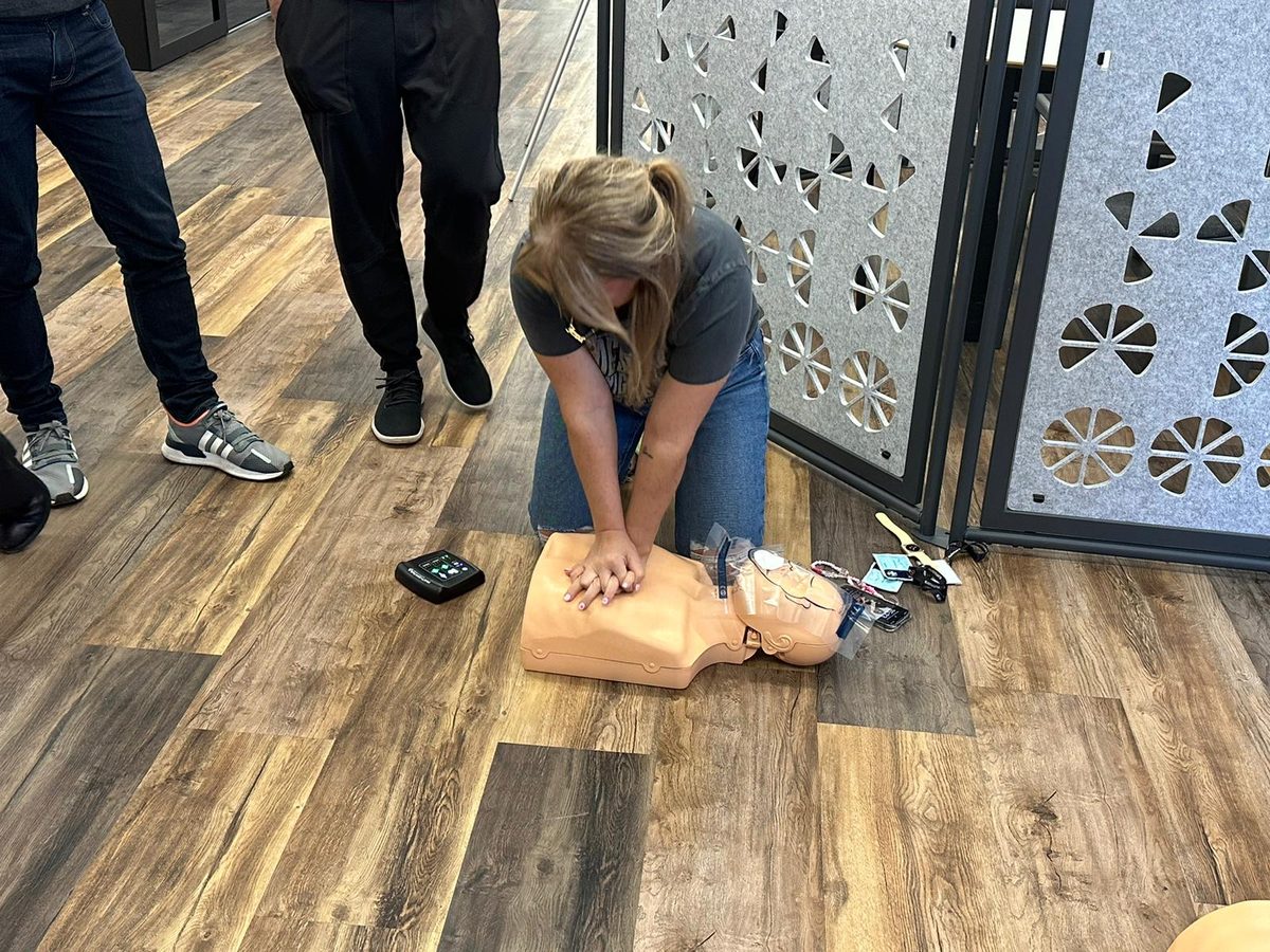 Emergency First Aid at Work training in Southampton