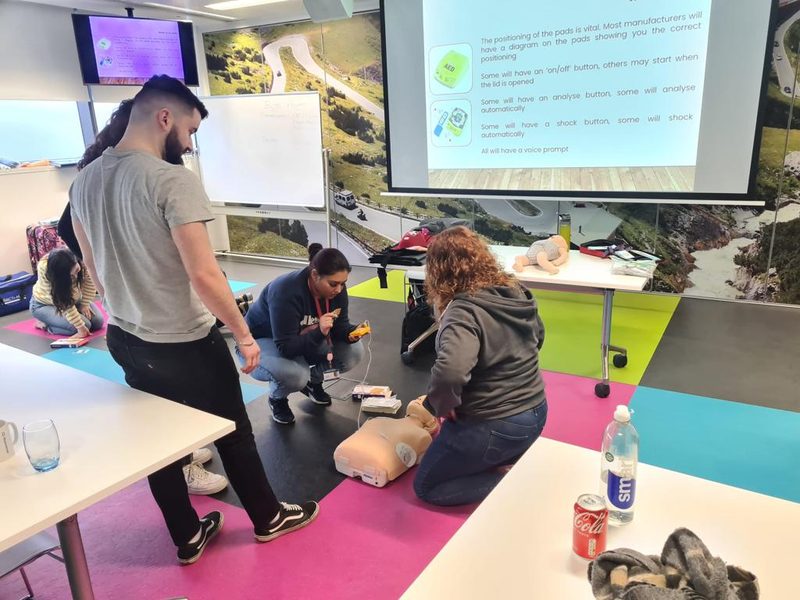 First Aid at Work training in Southampton